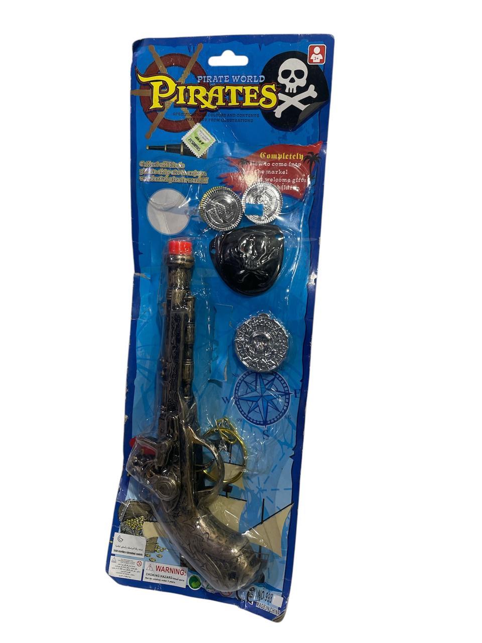 SET DE PIRATA CON ACCESORIOS EN BLISTER