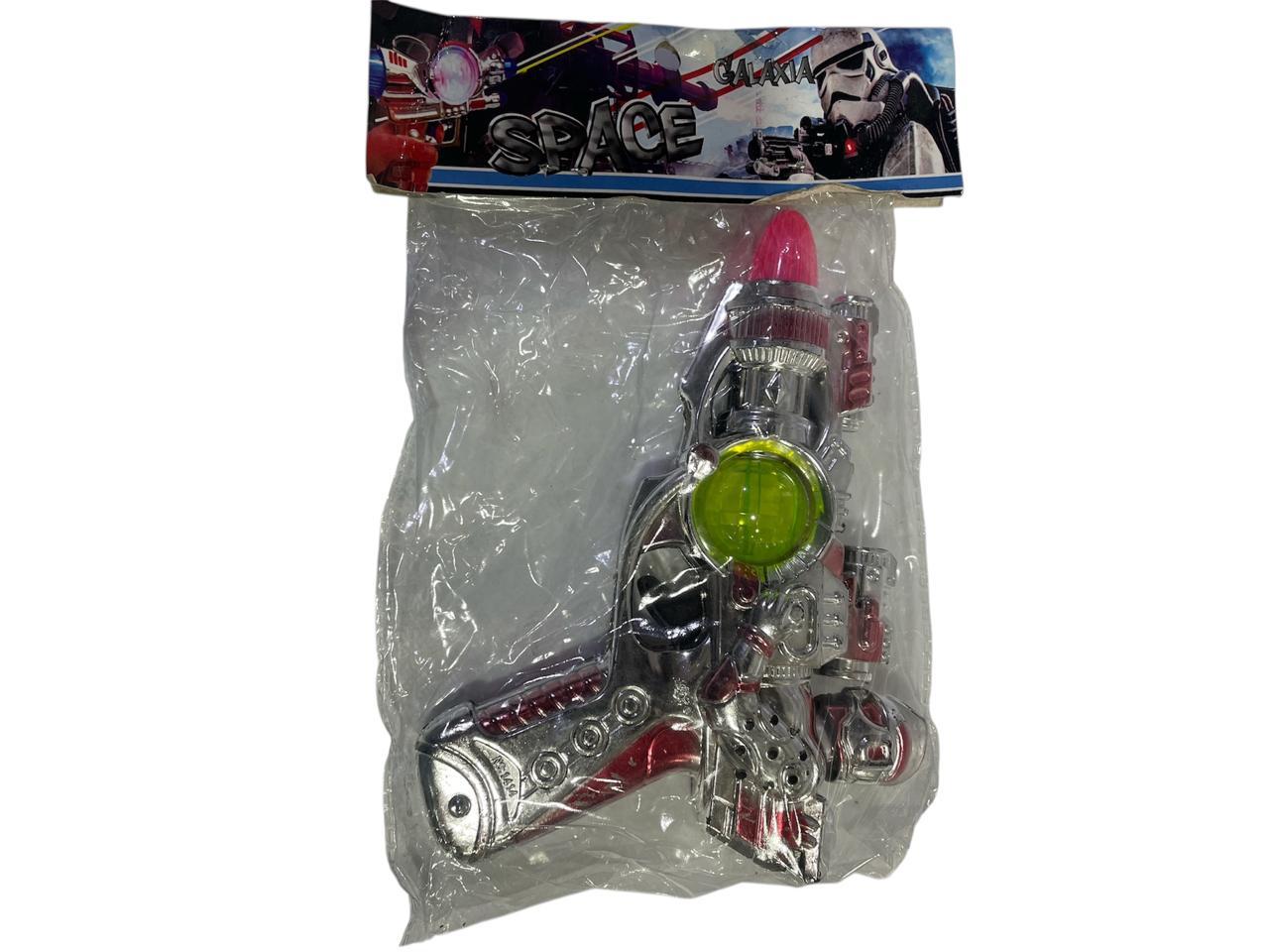 PISTOLA METALIZADA CON SONIDO