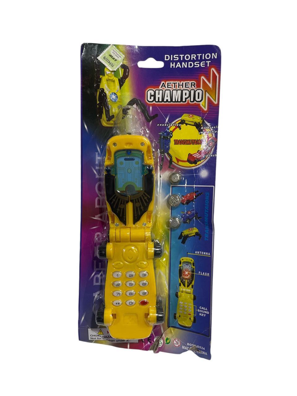 CELULAR INFANTILA PILAS TRANSFORMER EN BLISTER
